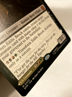 MTG Eddie Brock Marvel's Spider-Man 55 NM - Image 2