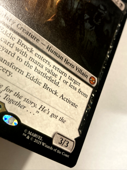 MTG Eddie Brock Marvel's Spider-Man 55 NM - Image 3