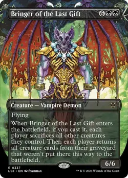 NM Borderless Bringer of the Last Gift, MTG, LCI, Magic the Gathering, 337 - Image 1