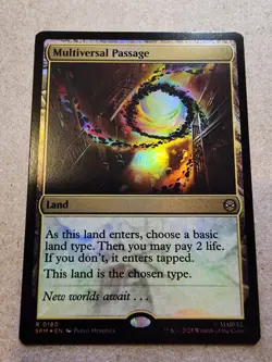 Multiversal Passage - #180 Foil - Marvel's Spider-Man - Mtg - Image 1