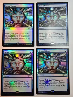 MTG - Serum Vision x4 (Playset) - 008 - FNM - Promo - Foil - NM - Image 1