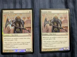 2x Leonin Elder - FOIL - Mirrodin - MTG - Magic the Gathering - Image 1