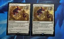 Amazing Alliance Marvel's Spider-Man: Eternal-Legal Regular X2 NM Magic MTG - Image 1