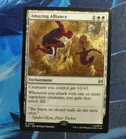 Amazing Alliance Marvel's Spider-Man: Eternal-Legal Regular X2 NM Magic MTG - Image 3