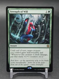 x1 Strength of Will R MTG Marvel's Spider-Man M/NM, English - Image 1