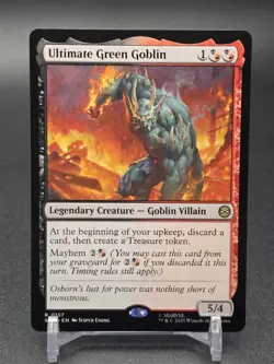 Ultimate Green Goblin - 0157 - Marvel's Spider-Man MTG - NM/M - English - Image 1