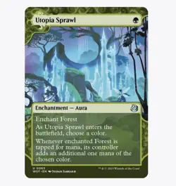 Utopia Sprawl - Wilds of Eldraine: Enchanting Tales (WOT) MTG Uncommon #63 | Reg - Image 1