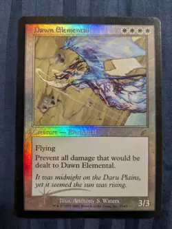Dawn Elemental - FOIL - Scourge - MTG - Magic the Gathering - Image 1