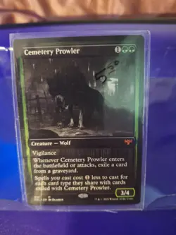 MTG Cemetery Prowler Innistrad: Double Feature 458 Regular Mythic - Image 1