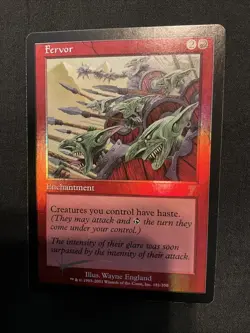 Fervor MTG 7th Edition FOIL - Image 1