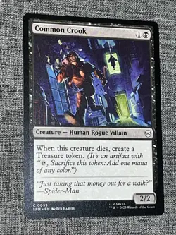 Common Crook - 0053 - Marvel's Spider-Man - MTG - NM/M - English C Non Foil - Image 1