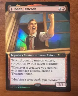 MTG J. Jonah Jameson Foil Promo Magiccon Exclusive - Image 1