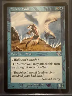 Mirror Wall Judgment Regular Magic The Gathering MTG NM - Image 1