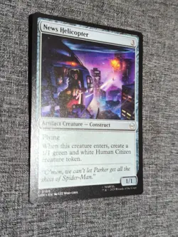 News Helicopter - 0169 - Marvel's Spider-Man - MTG - NM/M - Eng Non Foil - Image 1