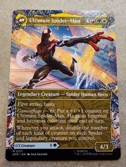 Miles Morales - #211 Regular (Borderless) Marvel's Spider-Man - Mtg - Image 2