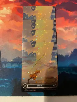 MTG Edge of Eternities Plains Galaxy Foil - Image 1