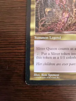 Sliver Queen English Stronghold MTG Magic the Gathering Wizards of the Coast - Image 5