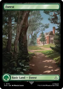 Forest (0110) Universes Beyond: Assassin's Creed MTG Magic The Gathering - Image 1