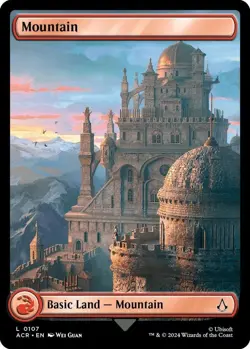Mountain (0107) Universes Beyond: Assassin's Creed MTG Magic The Gathering - Image 1