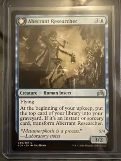 Aberrant Researcher Shadows Over Innistrad Regular NM MTG - Image 1
