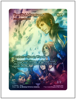 1x Vana'diel Adventurers, Foil, Final Fantasy, Magic MTG NM - Image 1