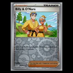 Journey Together - Billy & O'Nare - 142/159 - Reverse Holo - Pokemon TCG - Image 1