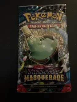 (VERY HEAVY) 22.22g Pokemon TCG Twilight Masquerade Booster Pack (SEALED)✅ - Image 2