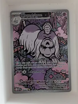 2025 Pokemon Mega Evolution Houndstone #145 Near Mint - Image 1