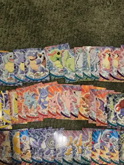 Pokemon Topps Cards Series 1 incomplete missing 14 cards - Image 5