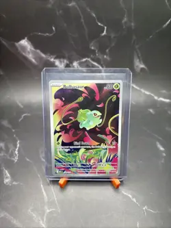 Bulbasaur 133/132 Illustration Rare Pokemon Mega Evolution NOT STAMPED VERSION! - Image 1