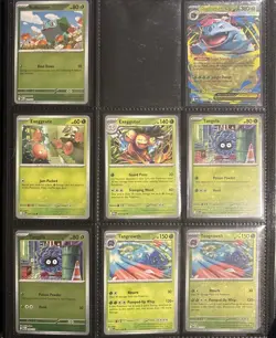 Pokemon Mega Evolution Partially Completed Master Set 222 Cards - Image 1