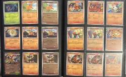 Pokemon Mega Evolution Partially Completed Master Set 222 Cards - Image 3