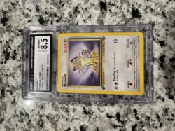 Meowth CGC 8.5 - 1st Edition Jungle 56/64 - 1999 Vintage WotC Pokemon NM+ Slab - Image 3