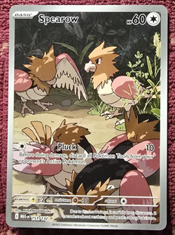 Spearow 151/132 - Illustration Rare - Pack Fresh Mint - Mega Evolution - Pokemon - Image 1
