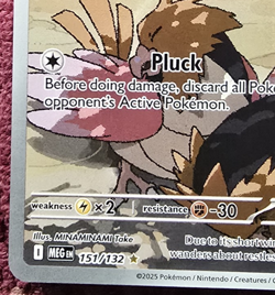 Spearow 151/132 - Illustration Rare - Pack Fresh Mint - Mega Evolution - Pokemon - Image 5