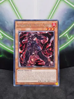 Yugioh Unchained Twins - Aruha CHIM-EN008 Rare 1st Edition NM - Image 1