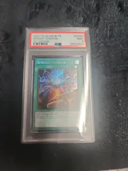 Spright Starter BLTR-EN104 YuGiOh Battles of Legend: Terminal Revenge PSA 9 - Image 1