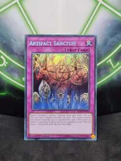 Yugioh Artifact Sanctum BLLR-EN080 Secret Rare 1st Edition NM - Image 1