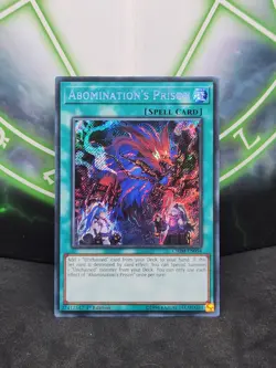 Yugioh Abomination's Prison CHIM-EN054 Secret Rare 1st Edition NM - Image 1
