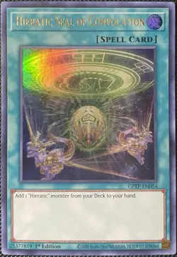 Hieratic Seal of Convocation GFTP-EN054 Ghosts from the Past 1st Ed - Yugioh - Image 1