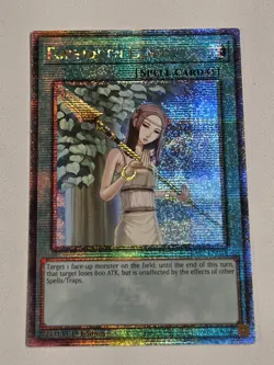 Forbidden Lance RA02-EN058 Quarter Century Secret Rare Yugioh 1st Edition Mint - Image 1