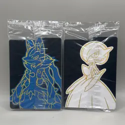Pokemon Mega Evolution ETB Promo Cards Alakazam & Riolu Factory Sealed - Image 2