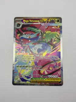 Mega Venusaur EX SIR 177/132 Mega Evolution English Pokemon TCG Mint/NM Card - Image 1