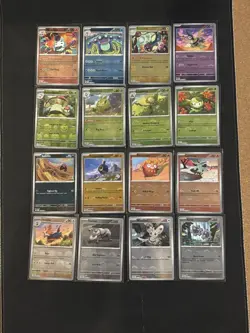 Lot of 20 Pokemon Poke Ball Holos Black Bolt White Flare Set Holo Rare/c/u Cards - Image 1