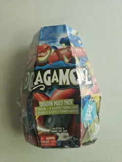 Dragamonz Dragon 3 Pack DRAGON Collectible Figure & 18 Trading Cards Game...L1 778988169698 - Image 1