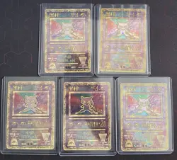 Ancient Mew Pokemon 2000 Movie Promo 5 CARD LOT!!! RARE! See description!! - Image 2