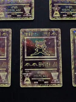 Ancient Mew Pokemon 2000 Movie Promo 5 CARD LOT!!! RARE! See description!! - Image 4