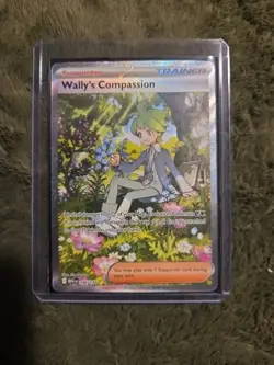 Pokemon TCG Mega Evolution Wally’s Compassion Trainer Card 186/132 - Image 1
