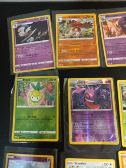 Lot Of 94 Pokemon Cards Some Shiny - Image 1