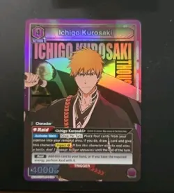 EXACT CARD PICTURD Ichigo Kurosaki UE01ST BLC-1-104 Union Arena TCG Bleach Foil - Image 1